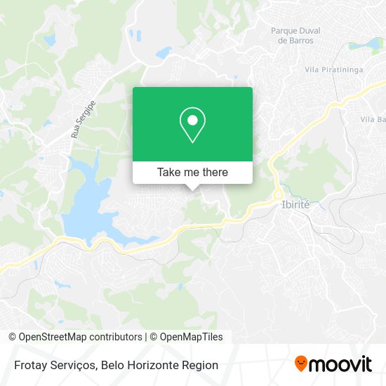 Frotay Serviços map