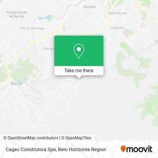 Cagec Construtora Spe map