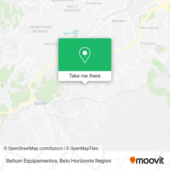 Bellum Equipamentos map
