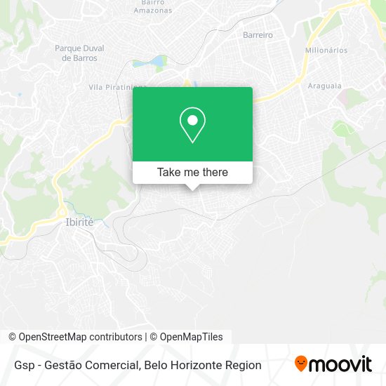 Gsp - Gestão Comercial map