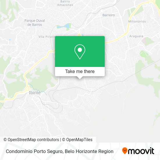 Condomínio Porto Seguro map