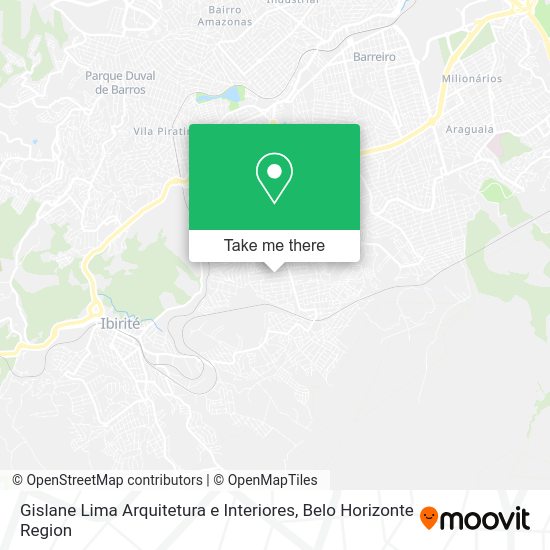 Gislane Lima Arquitetura e Interiores map