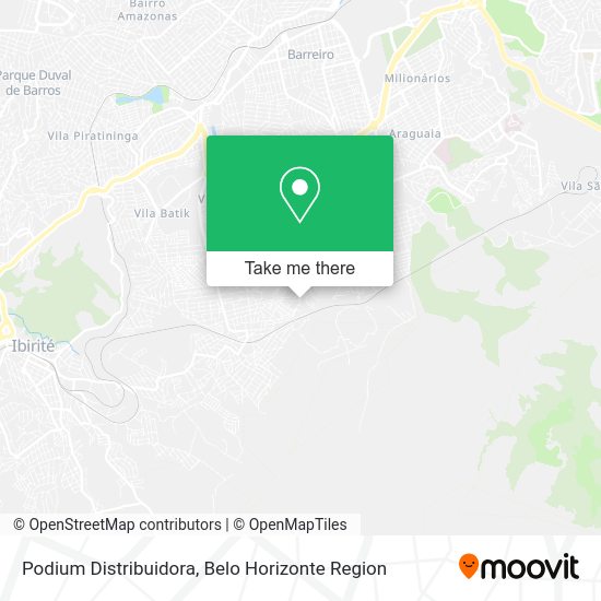 Podium Distribuidora map