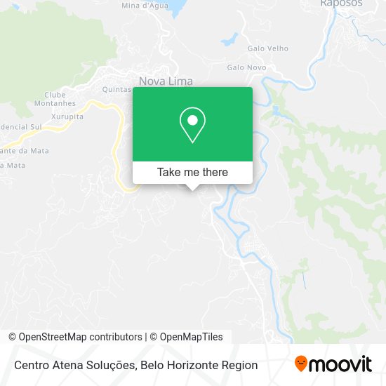 Centro Atena Soluções map