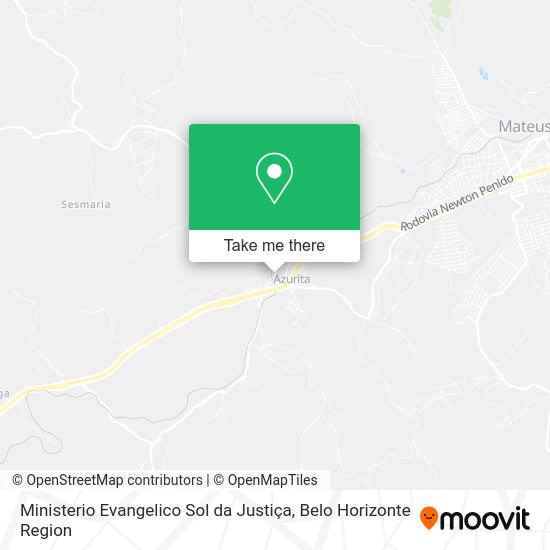 Ministerio Evangelico Sol da Justiça map