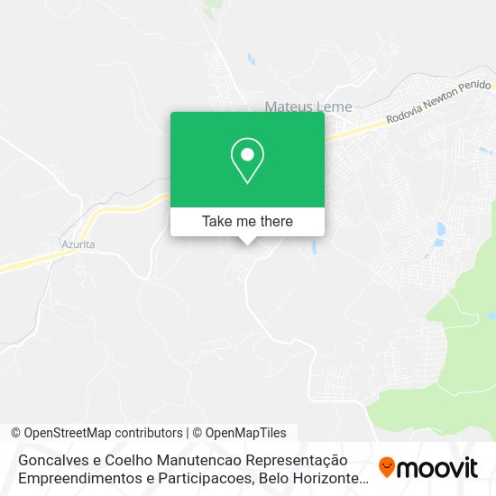 Goncalves e Coelho Manutencao Representação Empreendimentos e Participacoes map