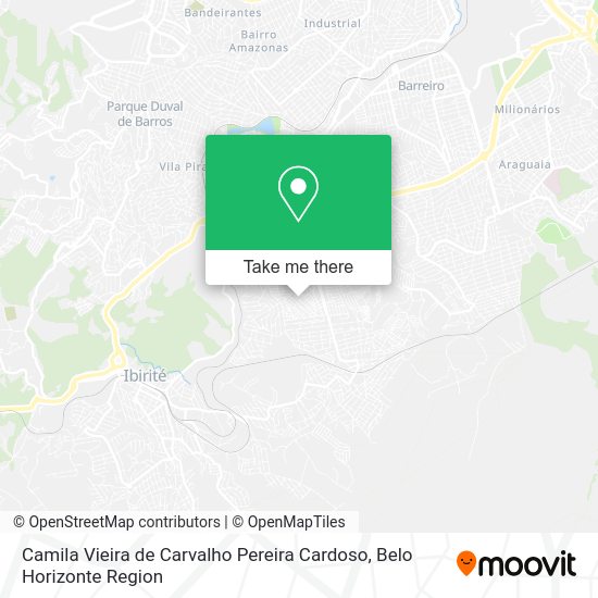 Camila Vieira de Carvalho Pereira Cardoso map
