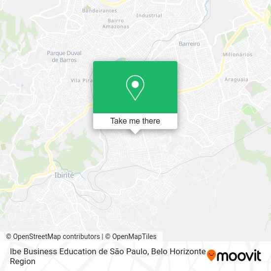 Ibe Business Education de São Paulo map