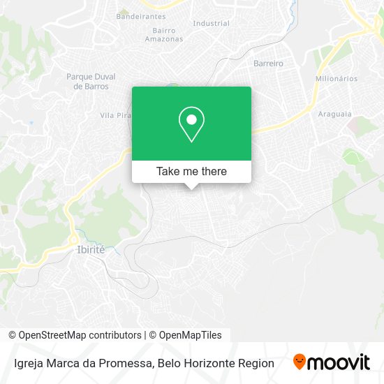Igreja Marca da Promessa map
