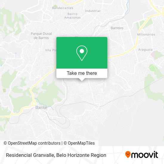 Residencial Granvalle map