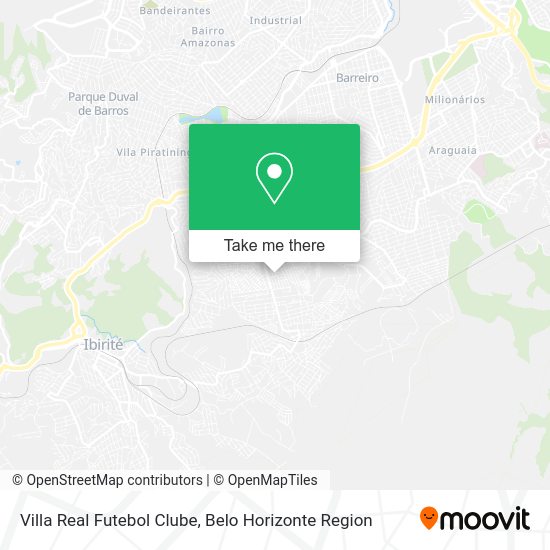 Villa Real Futebol Clube map