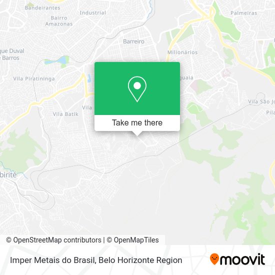 Imper Metais do Brasil map