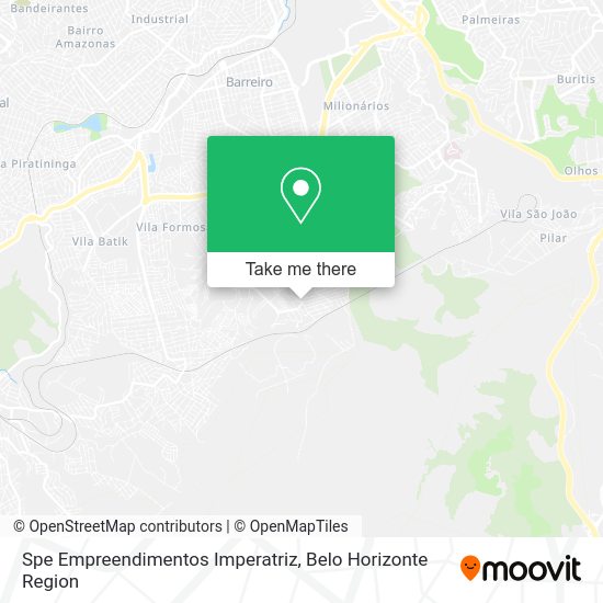 Spe Empreendimentos Imperatriz map