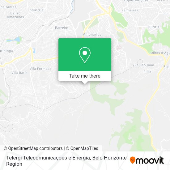 Telergi Telecomunicações e Energia map