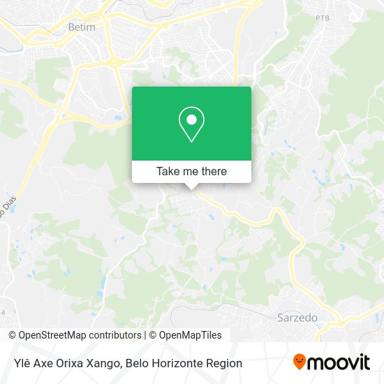 Ylê Axe Orixa Xango map