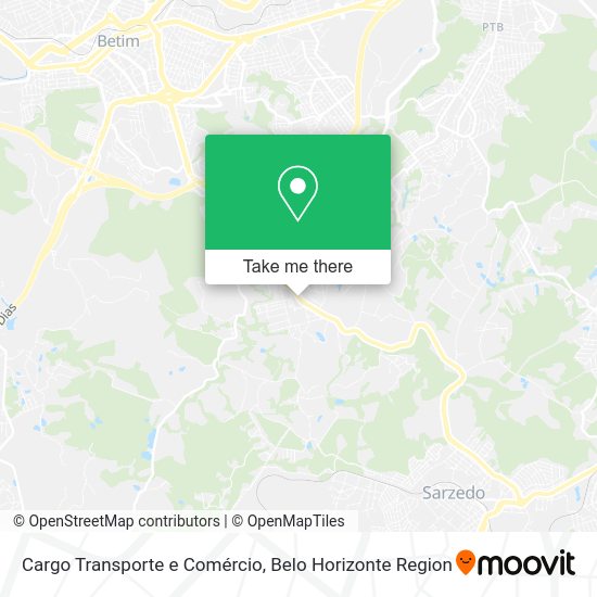 Cargo Transporte e Comércio map