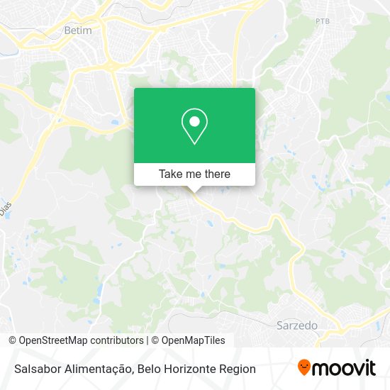 Salsabor Alimentação map