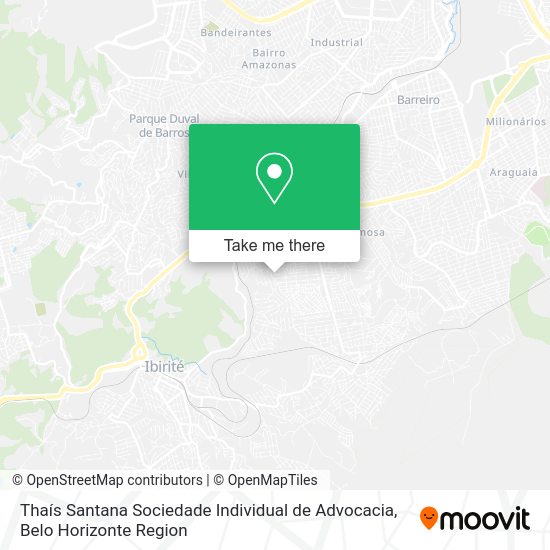 Thaís Santana Sociedade Individual de Advocacia map