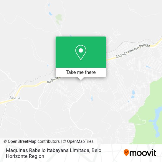 Máquinas Rabello Itabayana Limitada map