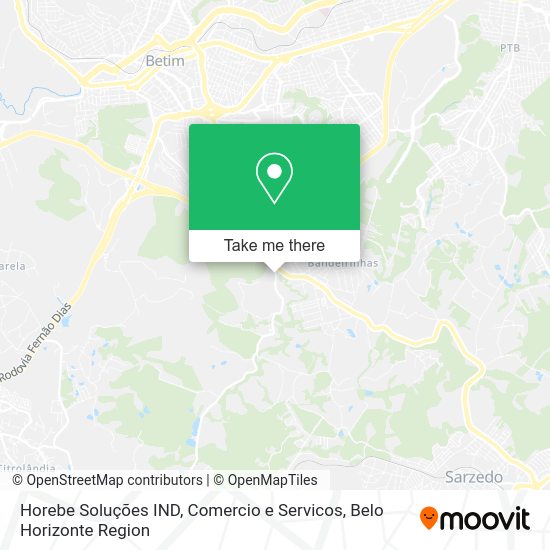 Horebe Soluções IND, Comercio e Servicos map