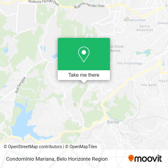 Condomínio Mariana map