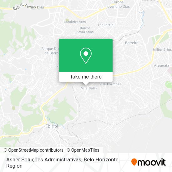 Asher Soluções Administrativas map