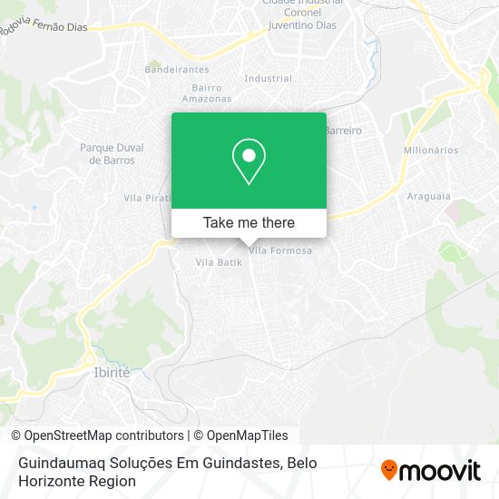 Guindaumaq Soluções Em Guindastes map