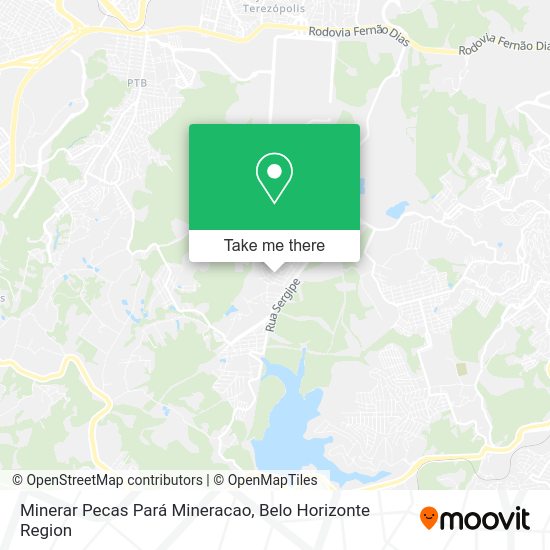 Minerar Pecas Pará Mineracao map