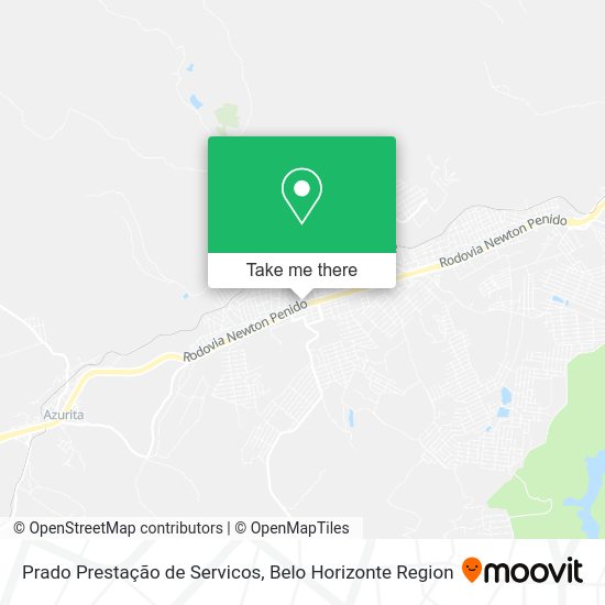 Prado Prestação de Servicos map