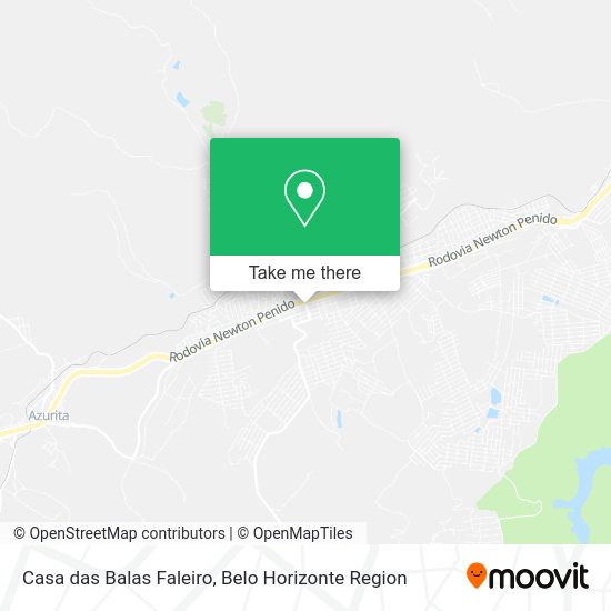 Casa das Balas Faleiro map