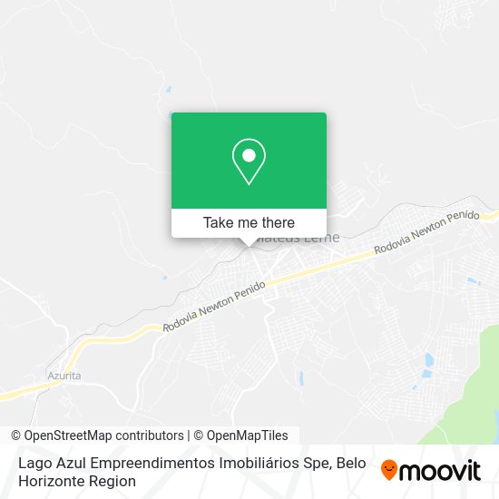 Lago Azul Empreendimentos Imobiliários Spe map