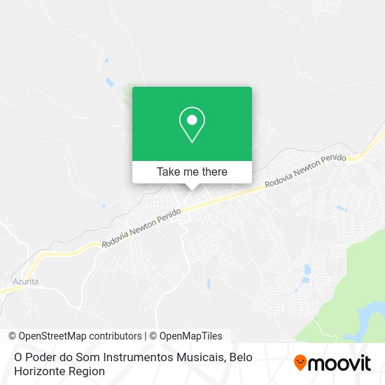 O Poder do Som Instrumentos Musicais map