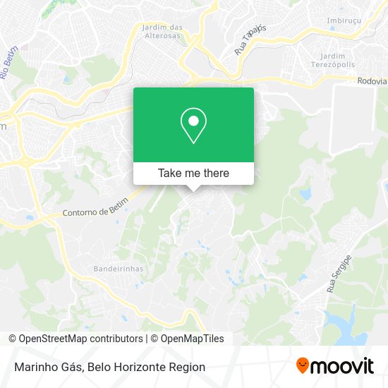 Marinho Gás map