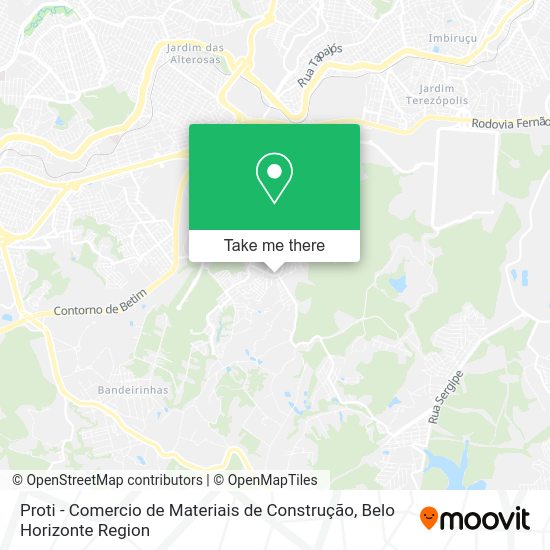Proti - Comercio de Materiais de Construção map
