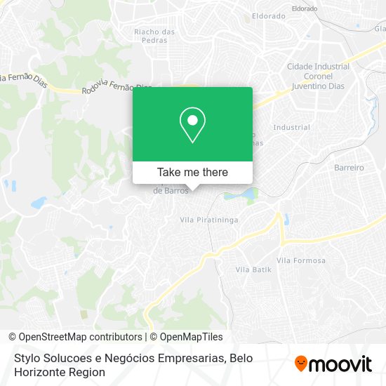 Stylo Solucoes e Negócios Empresarias map