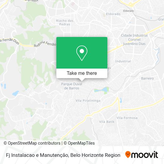 Fj Instalacao e Manutenção map
