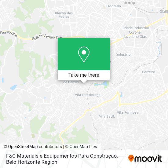 F&C Materiais e Equipamentos Para Construção map