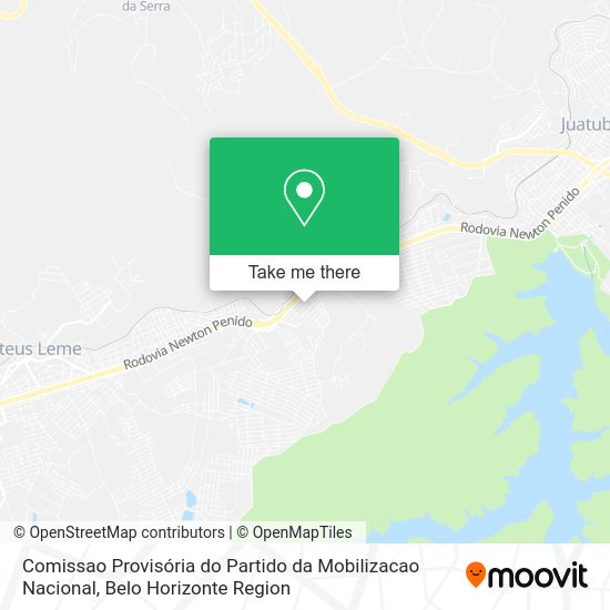 Comissao Provisória do Partido da Mobilizacao Nacional map