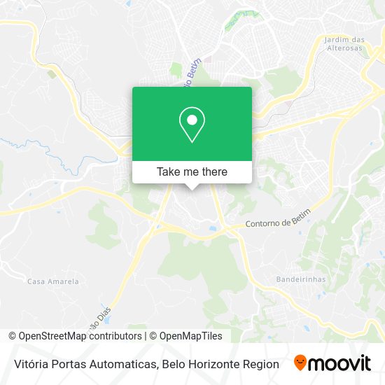 Vitória Portas Automaticas map