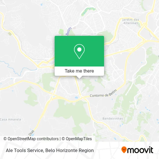Ale Tools Service map