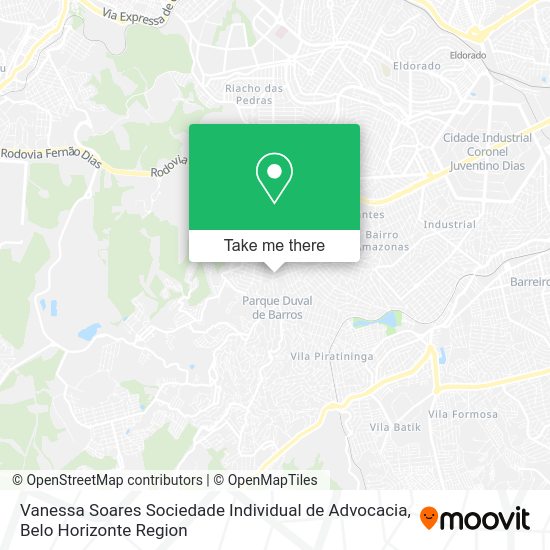 Vanessa Soares Sociedade Individual de Advocacia map
