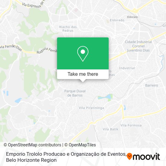 Emporio Trololo Producao e Organização de Eventos map