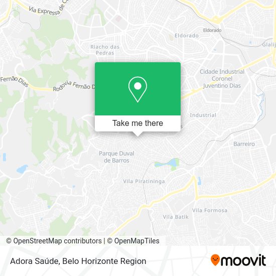 Adora Saúde map