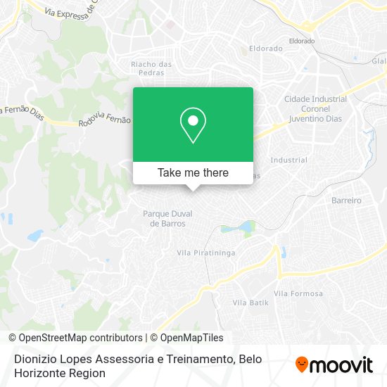 Dionizio Lopes Assessoria e Treinamento map