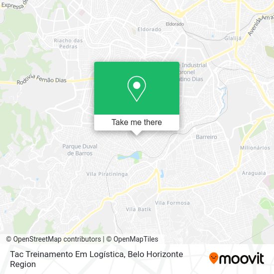 Tac Treinamento Em Logística map