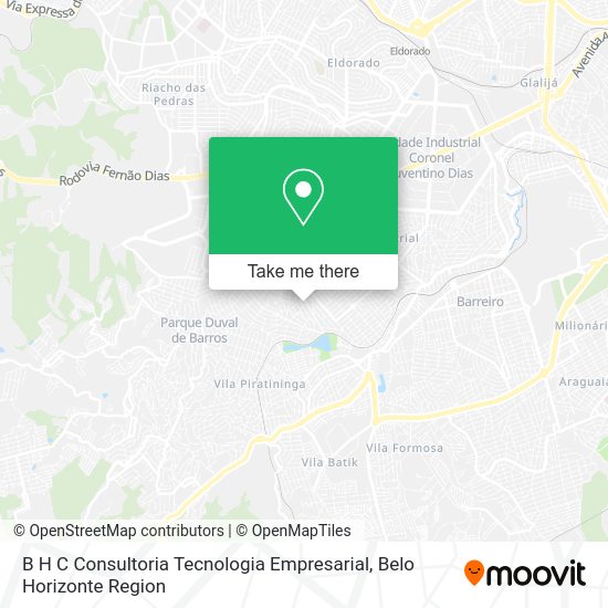 B H C Consultoria Tecnologia Empresarial map