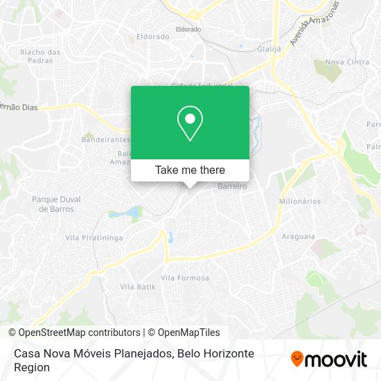 Casa Nova Móveis Planejados map