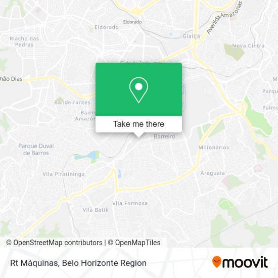 Rt Máquinas map