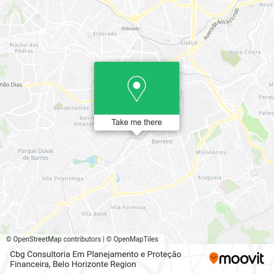 Cbg Consultoria Em Planejamento e Proteção Financeira map