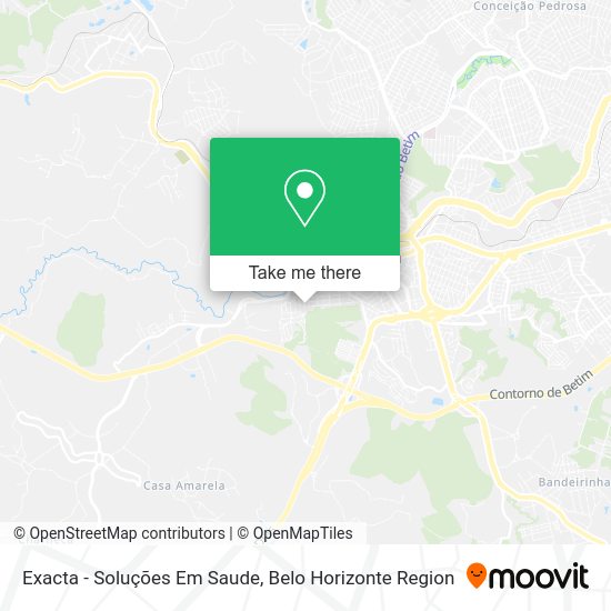 Exacta - Soluções Em Saude map